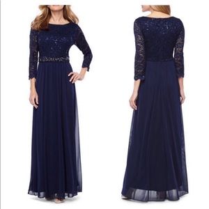 Navy Evening Gown